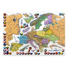 Пазл ГЕОЦЕНТР Магнитная карта Европа Пазл ГЕОЦЕНТР Магнитная карта Европа