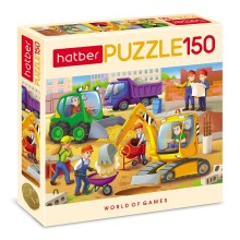 Пазл HATBER Стройка, 150 эл.