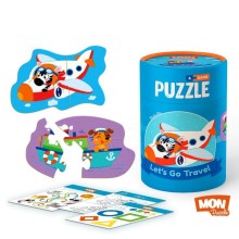 Игровой набор MON 2-3 элемента. Едем, плаваем, летим