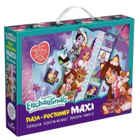 Пазл-ростомер ORIGAMI 05247 Энчантималс, 24 элемента