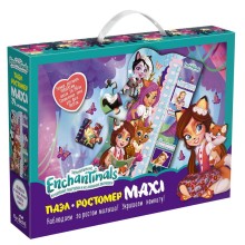 Пазл-ростомер ORIGAMI 05247 Энчантималс, 24 элемента Пазл-ростомер ORIGAMI 05247 Энчантималс, 24 элемента