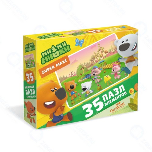 Пазл ORIGAMI 5681 МиМиМишки. На закате