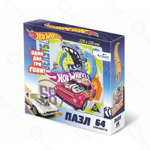 Пазл ORIGAMI 05903 Hot Wheels. Зверь