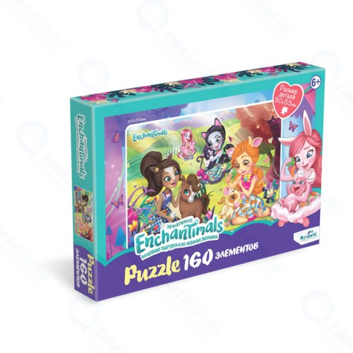 Пазл ORIGAMI 05985 Энчантималс. Весна