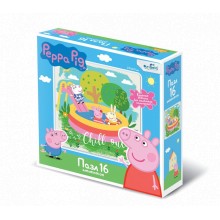 Пазл ORIGAMI 6028 Свинка Пеппа. Отдых Пазл ORIGAMI 6028 Свинка Пеппа. Отдых