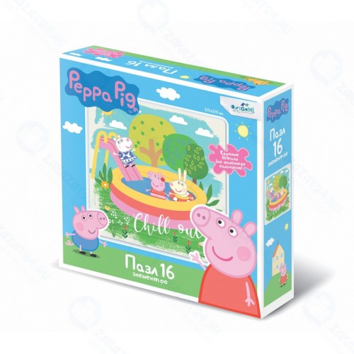 Пазл ORIGAMI 06028 Свинка Пеппа. Отдых