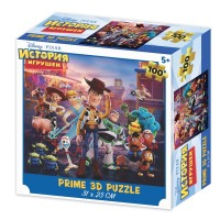 Стерео пазл PRIME 3D История игрушек 100 дет.