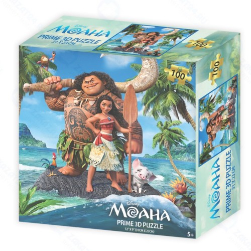 Стерео пазл PRIME 3D Моана 100 дет.