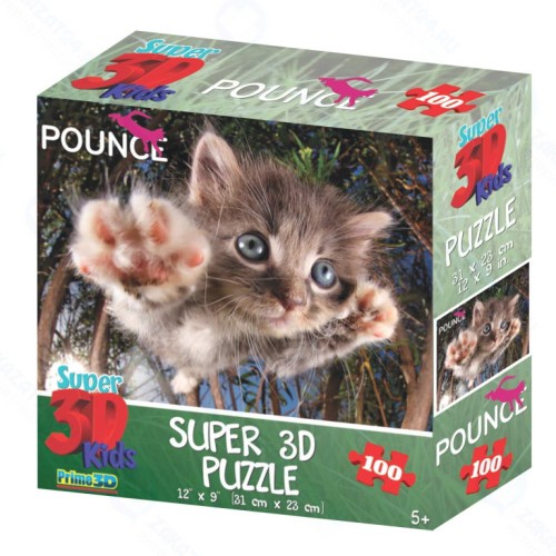 Стерео пазл PRIME 3D Озорник 100 дет.