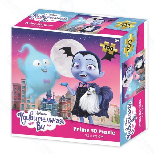 Стерео пазл PRIME 3D Удивительная Ви, 100 дет.