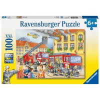 Пазл RAVENSBURGER На пожаре, 100 эл.