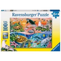 Пазл RAVENSBURGER Прекрасный океан 100 эл.