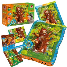 Пазл-детектив ROTER KAFER Лесные истории, 54 элемента RK1080-04 Пазл-детектив ROTER KAFER Лесные истории, 54 элемента RK1080-04