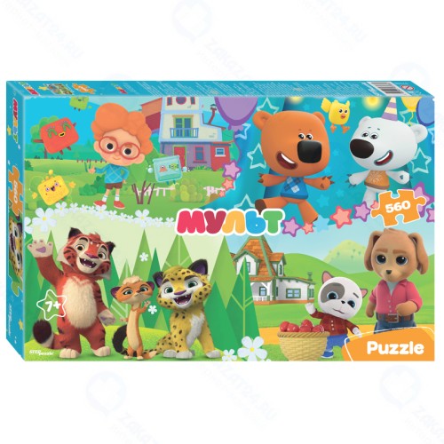 Пазл STEP PUZZLE 97088 Ми-ми-мишки и др. 560 эл.