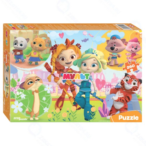 Пазл STEP PUZZLE Сказочный патруль и дрругие. Мульт, 260 элементов