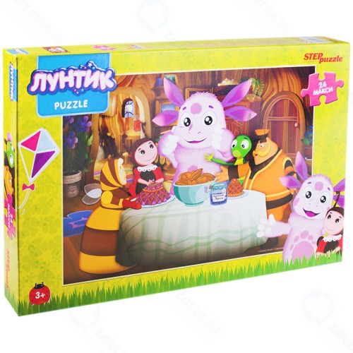 Пазл макси STEP PUZZLE 90018 Лунтик. 24 элементов