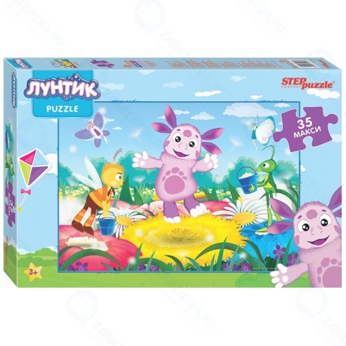 Пазл макси STEP PUZZLE 91213 Лунтик 35 элементов