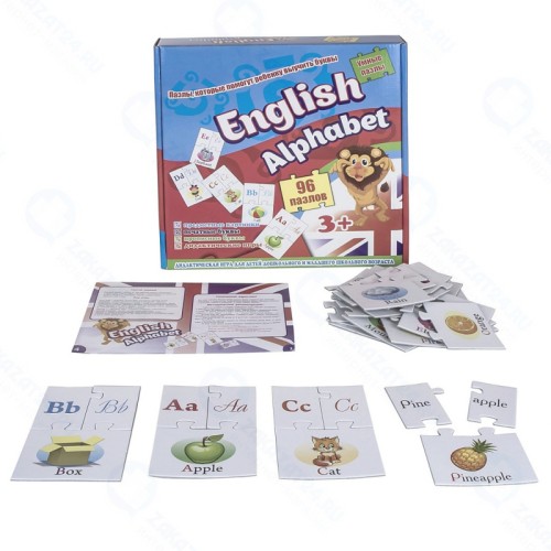 Пазл STRATEG 539 English alfabet