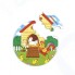 Деревянный пазл WOODLANDTOYS 149104 круглый Домашние животные