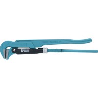 Ключ трубный GROSS 15600, рычажный, №0, 3/4", цельнокованый, CrV, тип - "L"