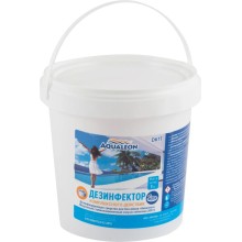Дезинфектор AQUALEON МСХ КД медленный стабилизированный хлор комплексного действия, 5 таблеток по 200г Дезинфектор AQUALEON МСХ КД медленный стабилизированный хлор комплексного действия, 5 таблеток по 200г