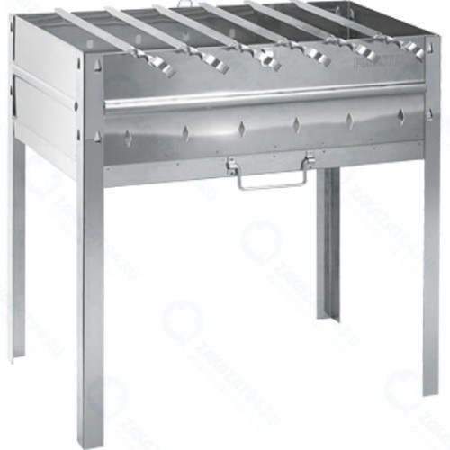 Мангал-дипломат FORESTER BC-776 из нержавеющей стали, 6 шампуров, сумка