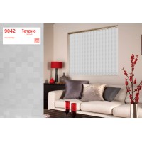 Комплект ламелей для вертикальных жалюзи УЮТ Тетрис, 180см, серый