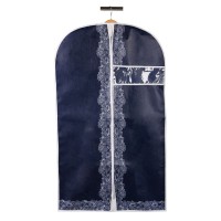 Чехол для одежды Handy Home "Кружево" 100х60 см, индиговый