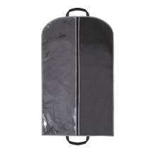 Чехол для одежды со стенкой из ПВХ и ручками 60*100, черный 551002AG Чехол для одежды со стенкой из ПВХ и ручками 60*100, черный 551002AG