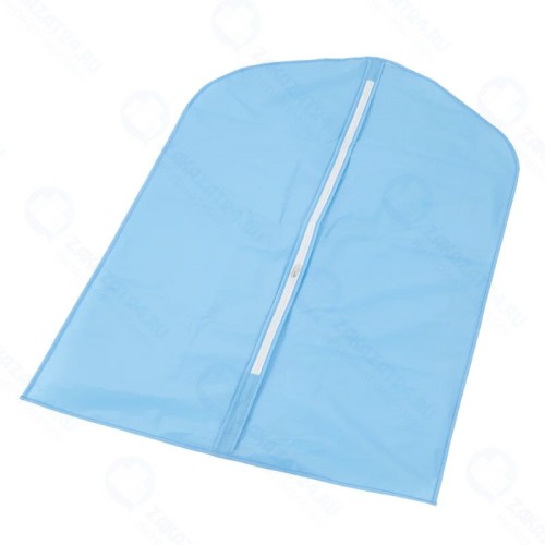 Чехол для одежды REMILING 60х92см, цв. голубой