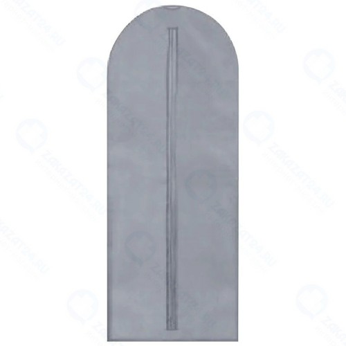 Чехол для одежды Рыжий кот 60*150 см, серый