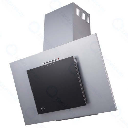 Кухонная вытяжка AKPO WK-4 Nero eco 60 см. металлик\черное стекло