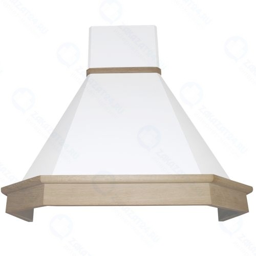 Кухонная вытяжка Elikor Камин Грань 90П-650-П3Л бежевый/дуб неокр.