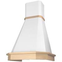 Кухонная вытяжка Elikor Камин Грань 60П-650-П3Л бежевый/дуб выбеленный