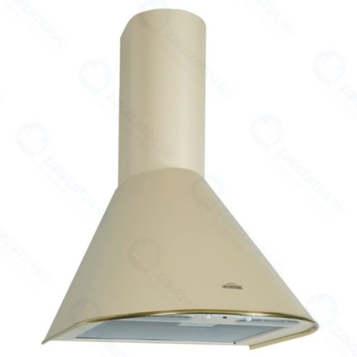 Кухонная вытяжка Elikor Эпсилон 50 топленое молоко/золото