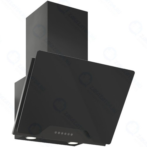 Кухонная вытяжка Elikor RT6754AB антрацит/черное стекло трапеция