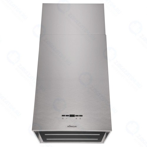 Кухонная вытяжка Konigin Geometry Inox/Black Glass