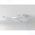 Кухонная вытяжка Krona Jessica slim 500 WHITE push button, белый