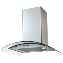 Кухонная вытяжка Krona SABRINA 600 inox/glass push button