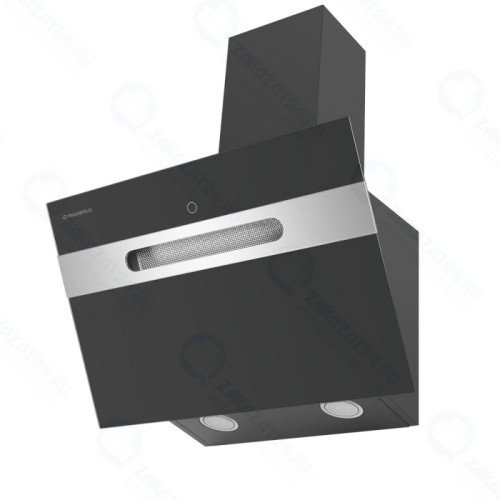 Кухонная вытяжка Maunfeld MOON 60 Glass черный/ нержавеющая сталь Inse