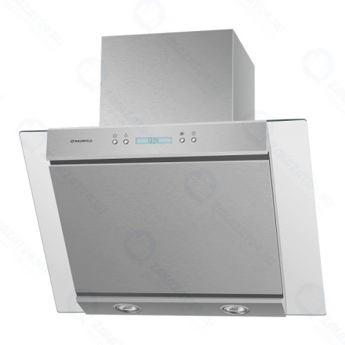 Кухонная вытяжка Maunfeld GLORIA 60 нержавеющая сталь/прозрачное стекло