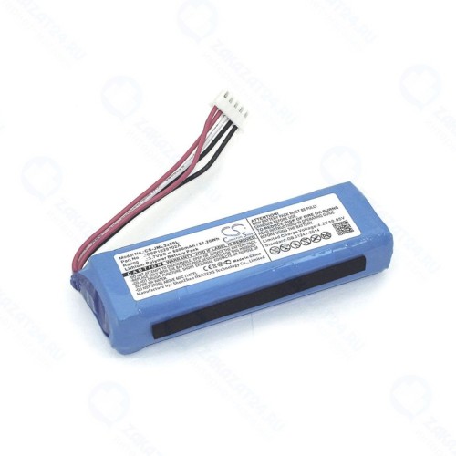 Аккумуляторная батарея CameronSino CS-JML320SL для JBL Charge 3 (2016) 3.7V 6000mAh 22.20Wh