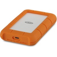 Внешний жесткий диск LACIE 2.5" 5TB USB-C Rugged USB-C Orange (STFR5000800)