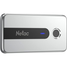 Внешний накопитель SSD Netac Z11 1.0 TB USB 3.2 Gen 2 Type-C NT01Z11-001T-32SL (отпечаток пальца)