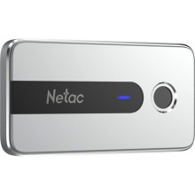 Внешний накопитель SSD Netac Z11 250 GB USB 3.2 Gen 2 Type-C NT01Z11-250G-32SL (отпечаток пальца)