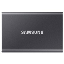 Внешний SSD диск Samsung 1.8" T7 Touch 1.0 Tb USB 3.2 Type-C Titanium MU-PC1T0T/WW