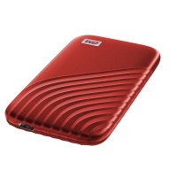 Внешний жесткий диск SSD WESTERN DIGITAL WD My Passport 2.0 ТB USB 3.2 Gen 2 Type-C (WDBAGF0020BRD-WESN) Red