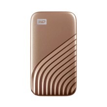 Внешний жесткий диск SSD WESTERN DIGITAL WD My Passport 2.0 ТB USB 3.2 Gen 2 Type-C Gold (WDBAGF0020BGD-WESN)