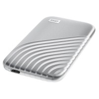 Внешний жесткий диск SSD WESTERN DIGITAL WD My Passport 500 GB USB 3.2 Gen 2 Type-C (WDBAGF5000ASL-WESN) Silver