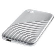 Внешний жесткий диск SSD WESTERN DIGITAL WD My Passport 500 GB USB 3.2 Gen 2 Type-C (WDBAGF5000ASL-WESN) Silver